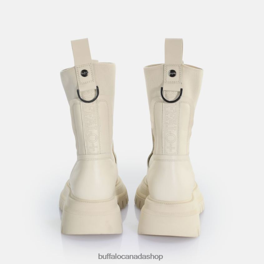 Shade Sock Chealsea Ankle Boot Cream Buffalo ZL64TZ608 |Boots