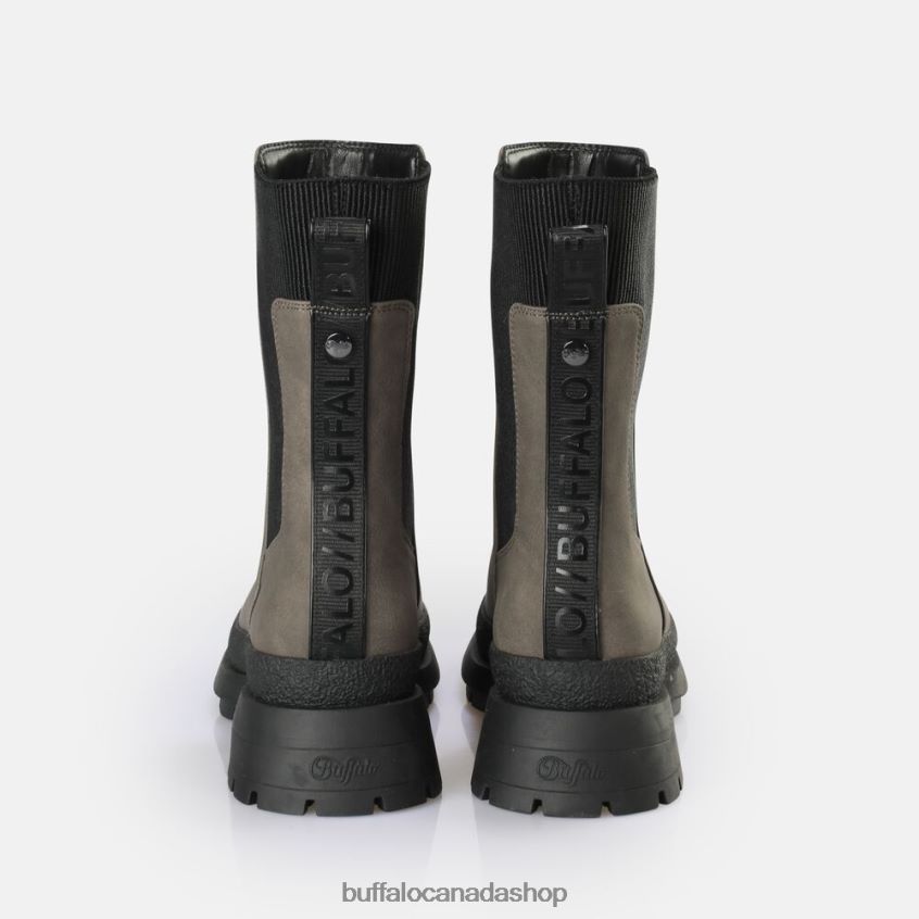 Shari ankle boot vegan Taupe Buffalo ZL64TZ716 |Boots