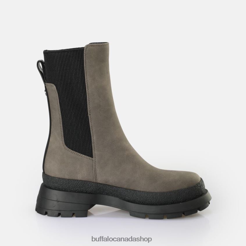 Shari ankle boot vegan Taupe Buffalo ZL64TZ716 |Boots