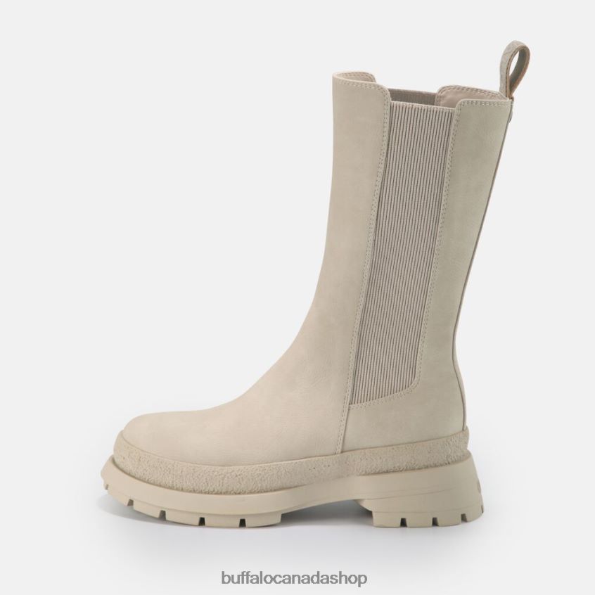 Sveja Bootie Flat vegan Cream Buffalo ZL64TZ695 |Boots