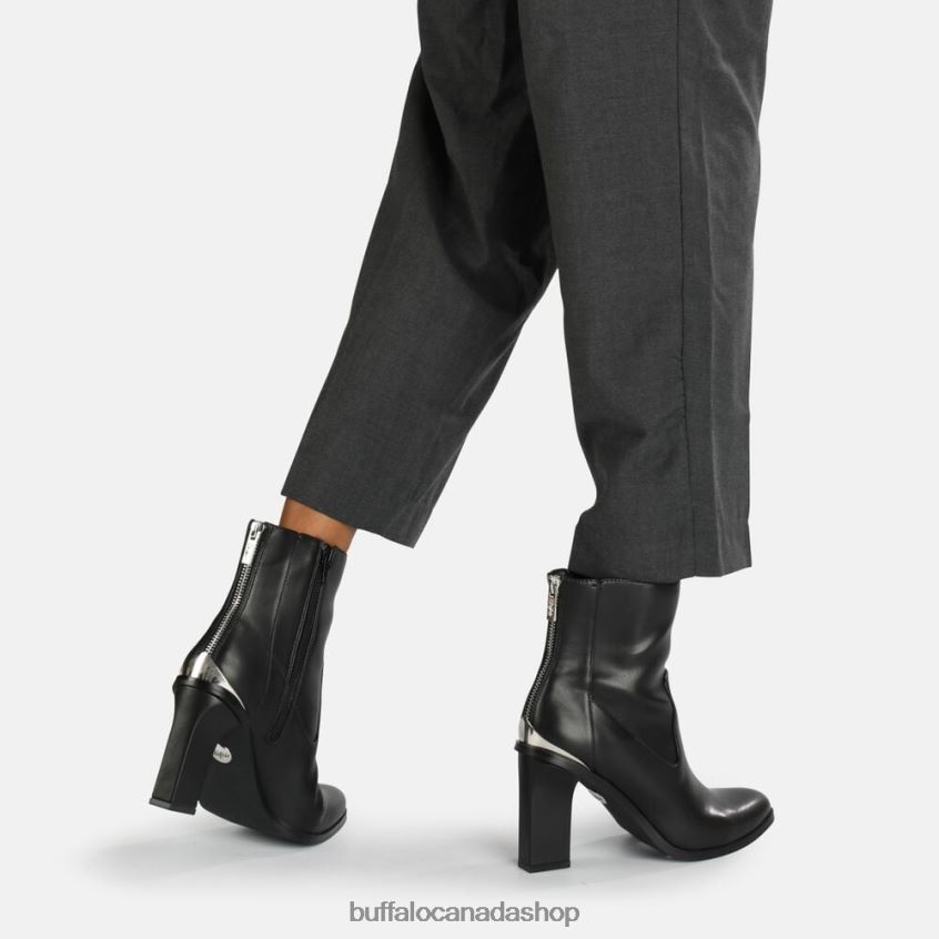 Zoe Ankle Boot vegan Black Buffalo ZL64TZ334 |Boots