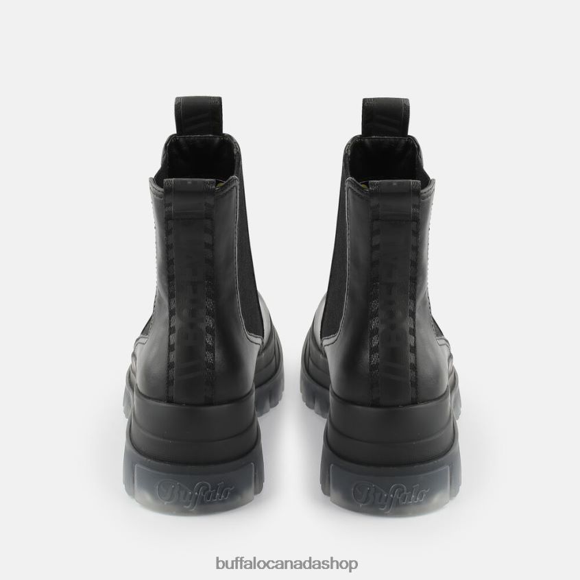 ASPHA Chelsea Boot Black Buffalo ZL64TZ717 |Boots
