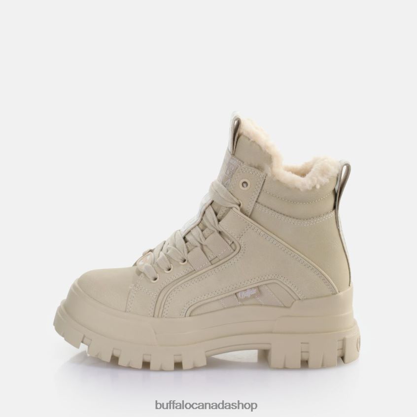ASPHA NC MID WARM VEGAN NUBUCK Beige Buffalo ZL64TZ684 |Boots