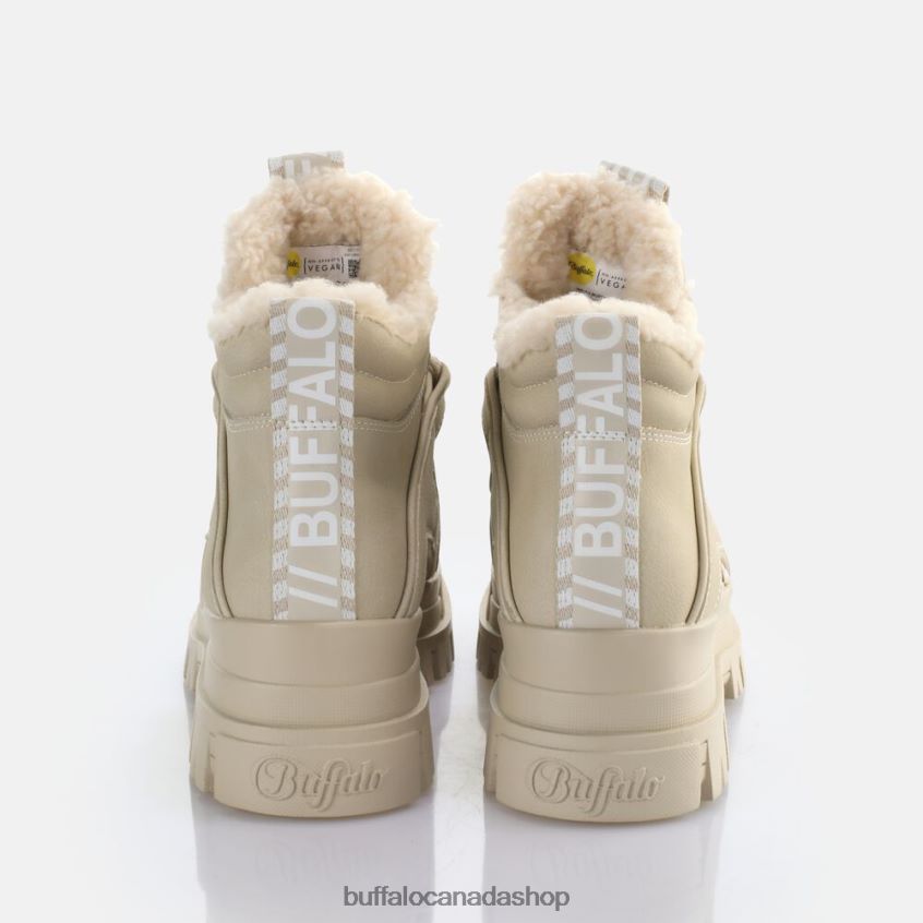 ASPHA NC MID WARM VEGAN NUBUCK Beige Buffalo ZL64TZ684 |Boots