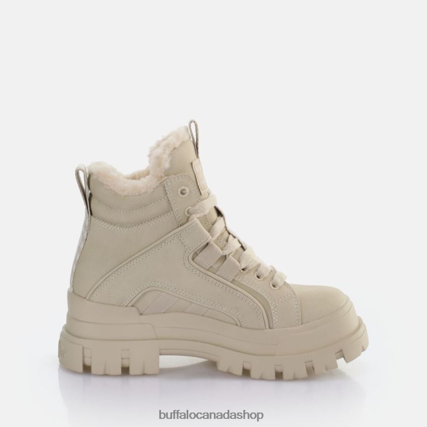 ASPHA NC MID WARM VEGAN NUBUCK Beige Buffalo ZL64TZ684 |Boots