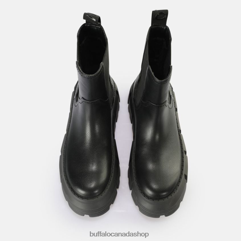 AVA Chelsea vegan boot Black Buffalo ZL64TZ619 |Boots