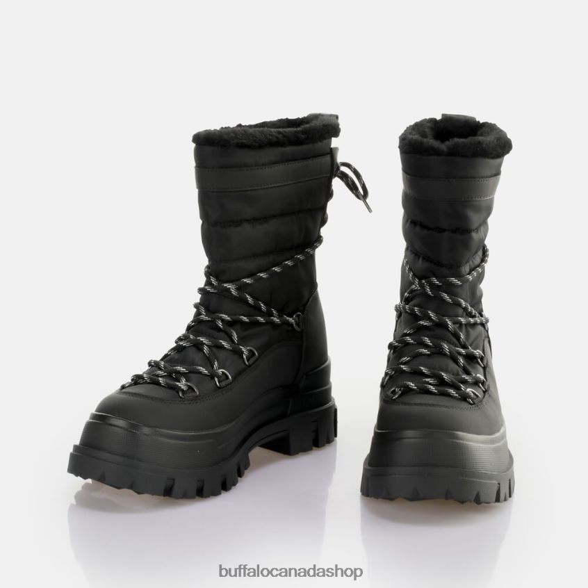 Aspha Blizzard Warm Boot vegan Black Buffalo ZL64TZ830 |Boots