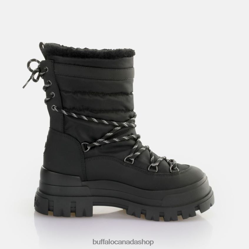 Aspha Blizzard Warm Boot vegan Black Buffalo ZL64TZ830 |Boots