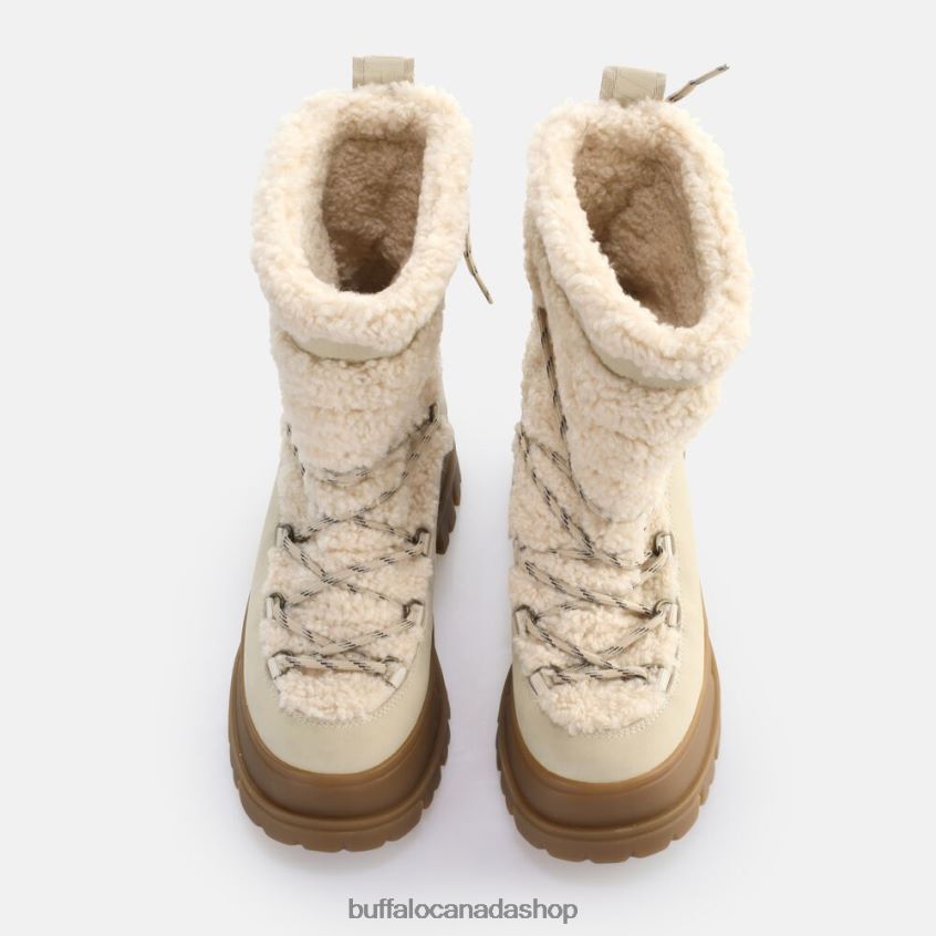 Aspha Blizzard Warm Boot vegan Cream Buffalo ZL64TZ804 |Boots