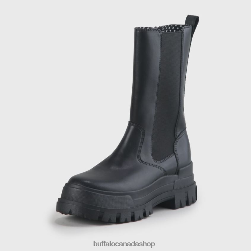 Aspha CLF Chelsea Boot vegan Black Buffalo ZL64TZ342 |Boots