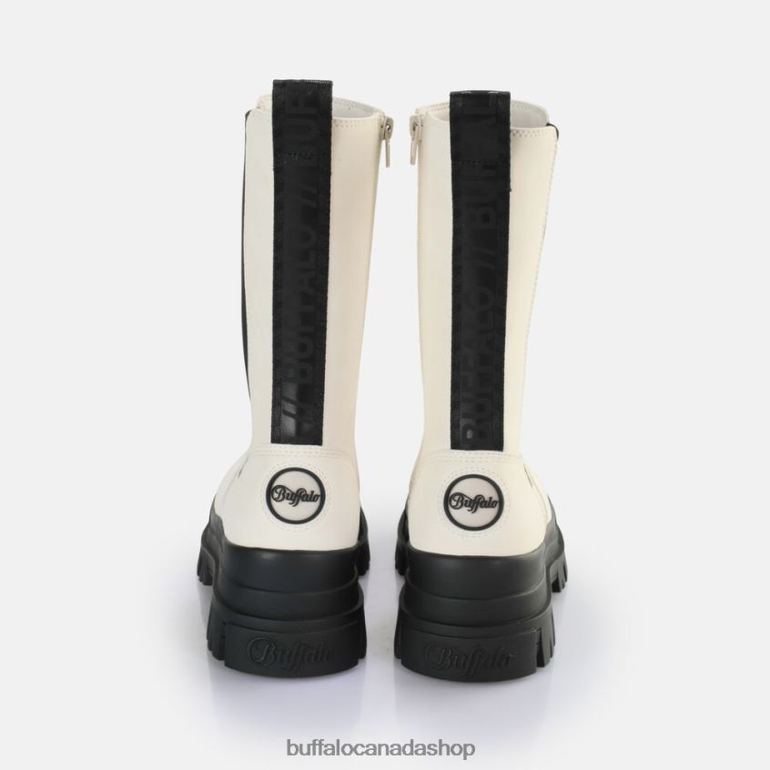 Aspha CLF Chelsea HI Boot vegan Eggshell/Black Buffalo ZL64TZ470 |Boots