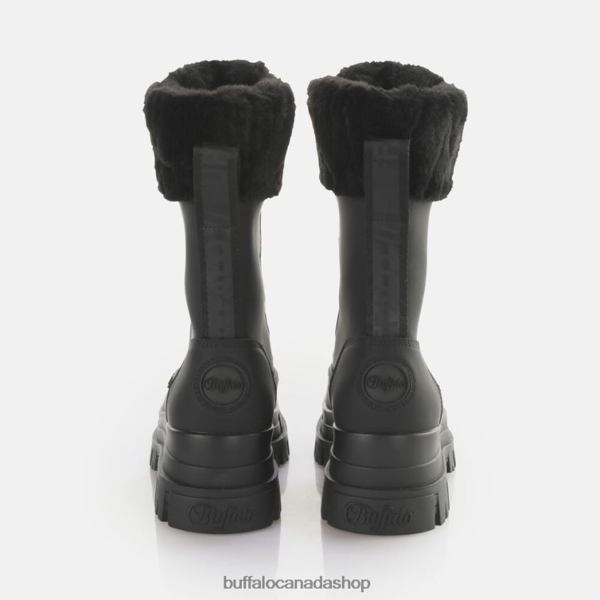 Aspha Duck Boot Warm Boot vegan Black Buffalo ZL64TZ471 |Boots