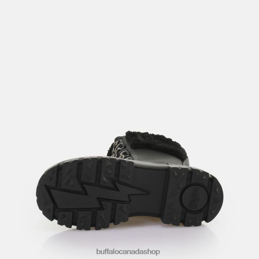 Aspha Duck Boot Warm Boot vegan Black Buffalo ZL64TZ471 |Boots