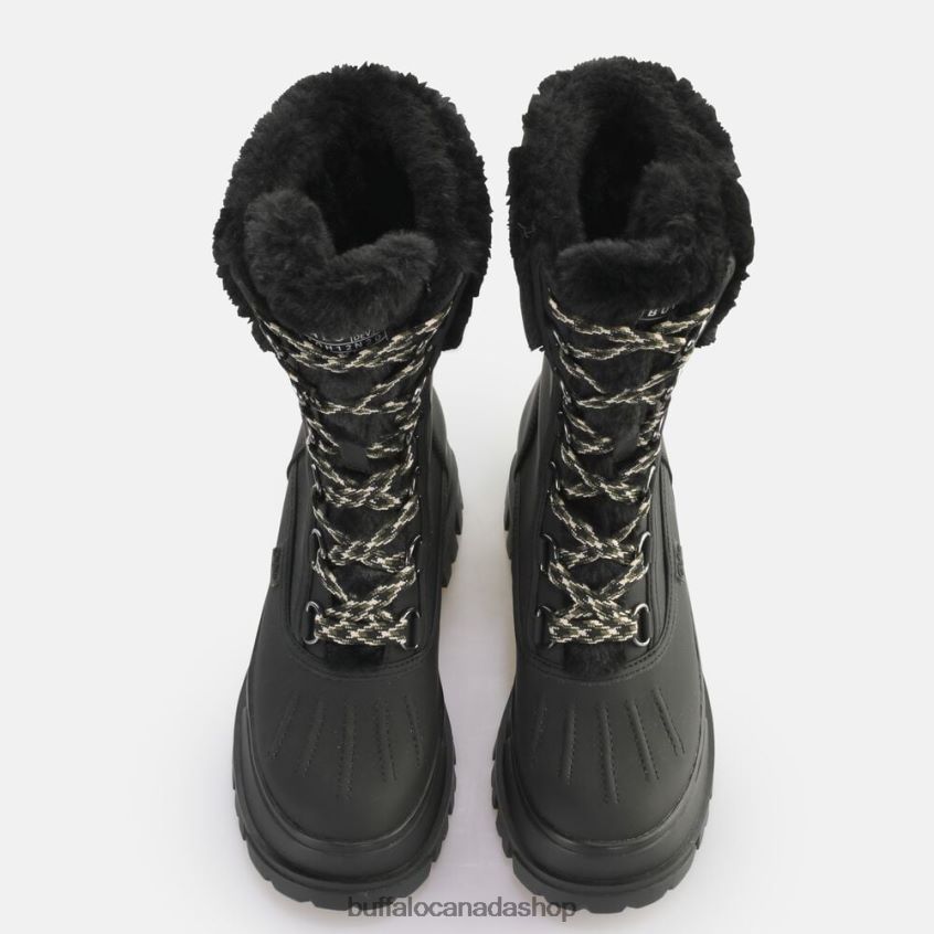 Aspha Duck Boot Warm Boot vegan Black Buffalo ZL64TZ471 |Boots