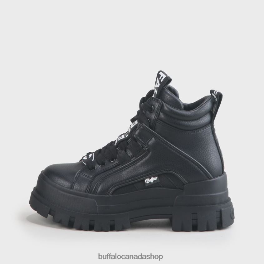 Aspha NC MID Boot vegan Black Buffalo ZL64TZ449 |Boots
