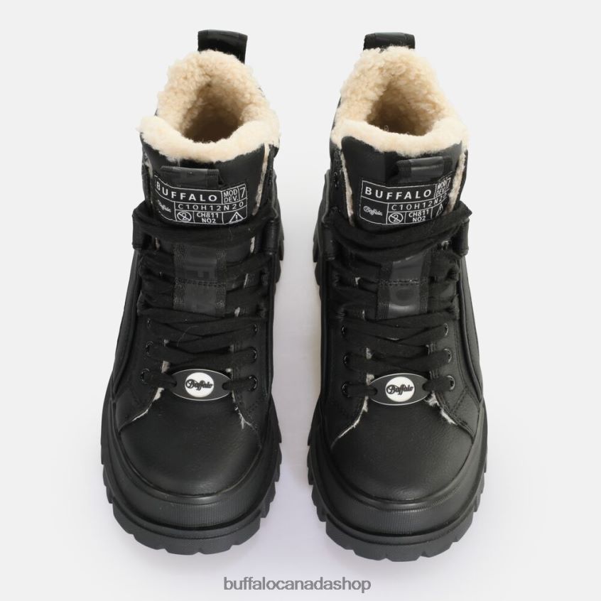Aspha NC Mid Warm Boot vegan Black Buffalo ZL64TZ851 |Boots