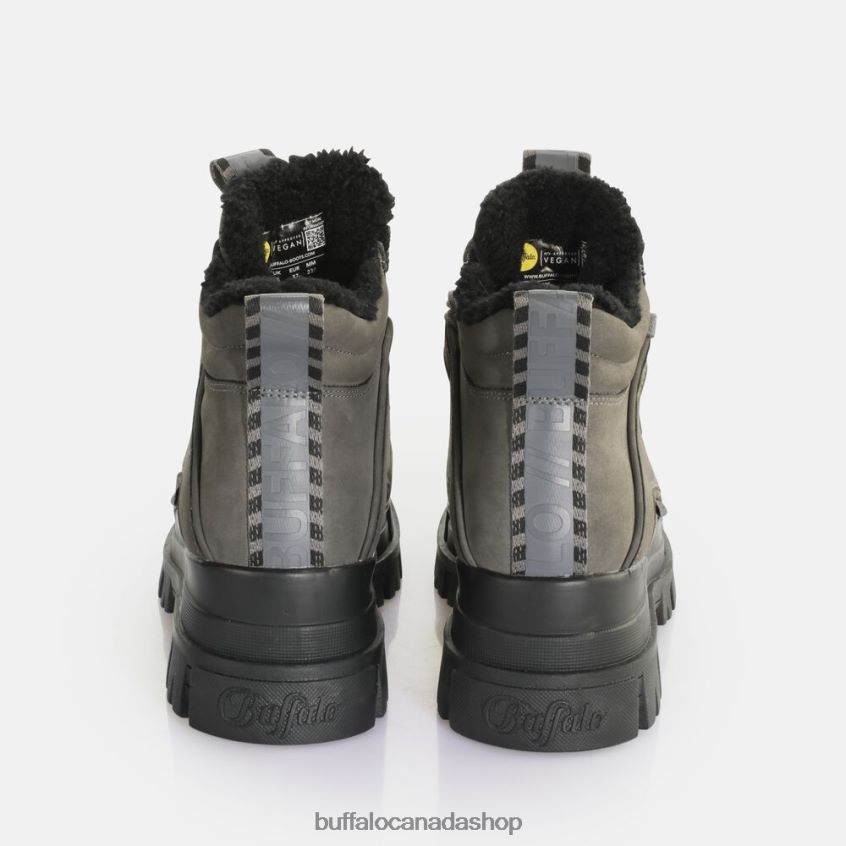 Aspha NC Mid Warm Boot vegan Grey Buffalo ZL64TZ428 |Boots