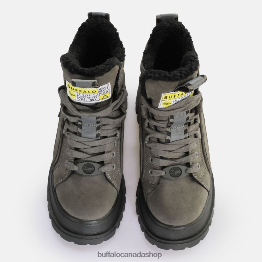 Aspha NC Mid Warm Boot vegan Grey Buffalo ZL64TZ428 |Boots