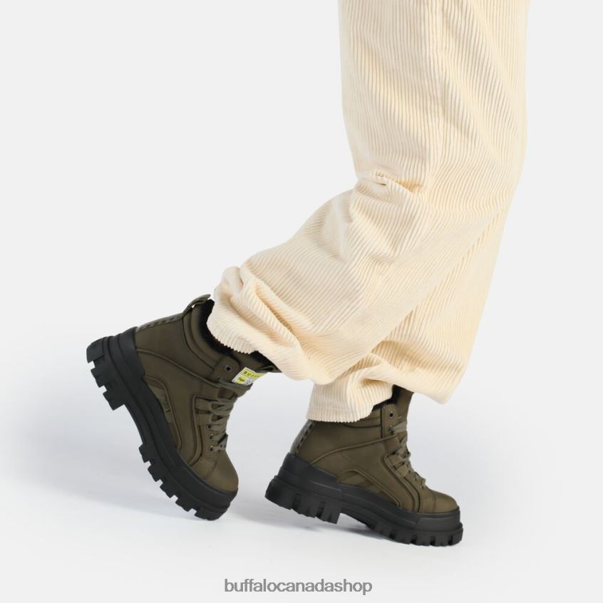 Aspha NC Mid Warm Boot vegan Khaki Buffalo ZL64TZ692 |Boots