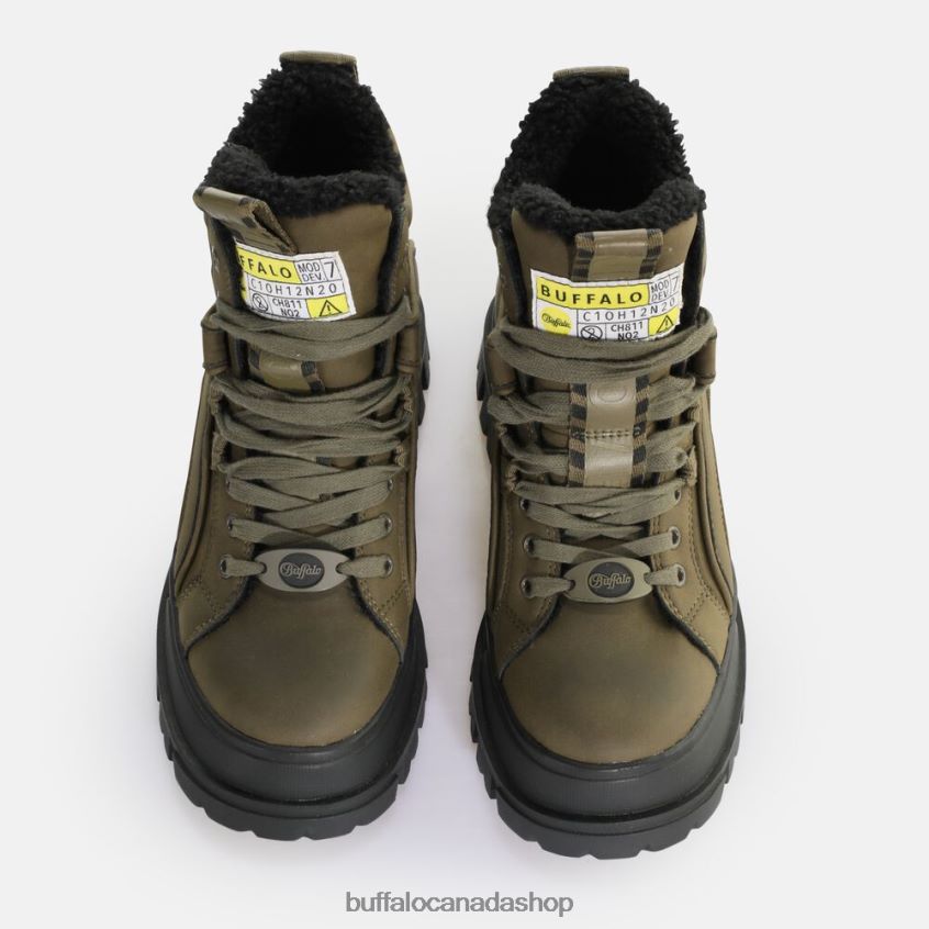 Aspha NC Mid Warm Boot vegan Khaki Buffalo ZL64TZ692 |Boots