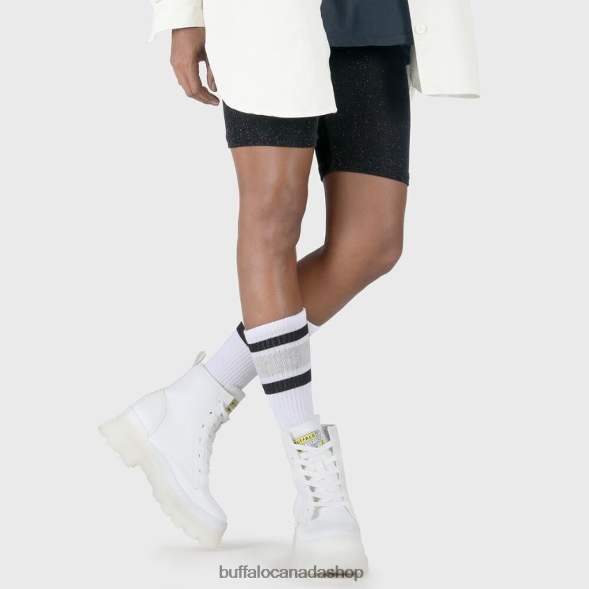 Aspha RLD Half Boots vegan White Buffalo ZL64TZ360 |Boots