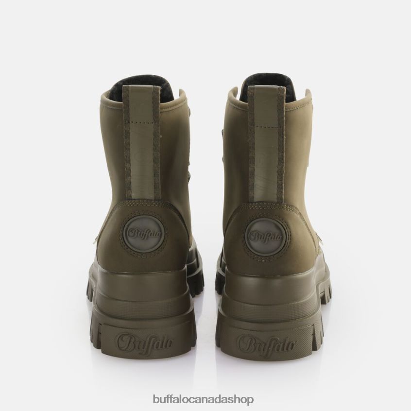 Aspha RLD Warm Boot vegan Olive Buffalo ZL64TZ609 |Boots
