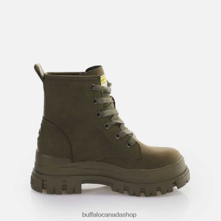Aspha RLD Warm Boot vegan Olive Buffalo ZL64TZ609 |Boots