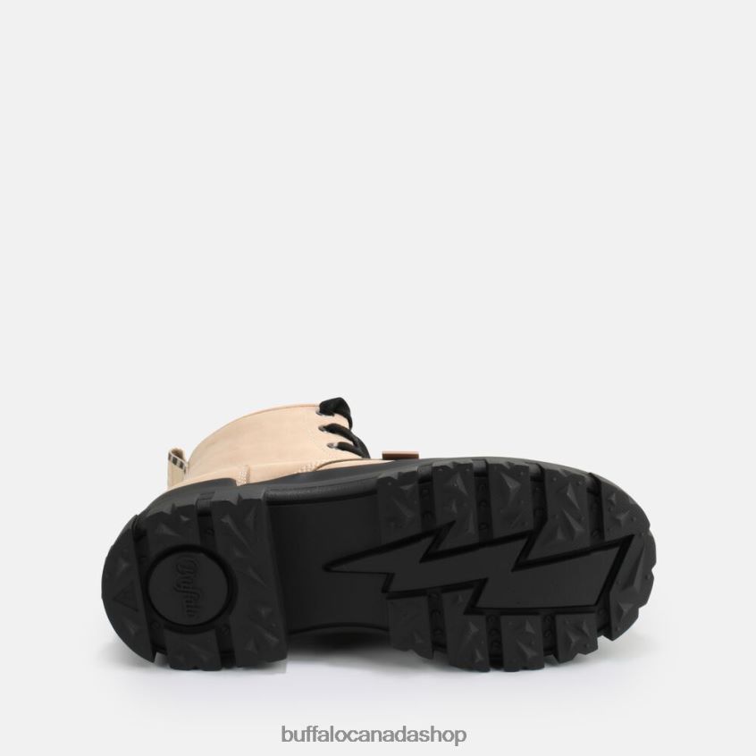 Aspha RLD vegan boots Taupe Buffalo ZL64TZ275 |Boots