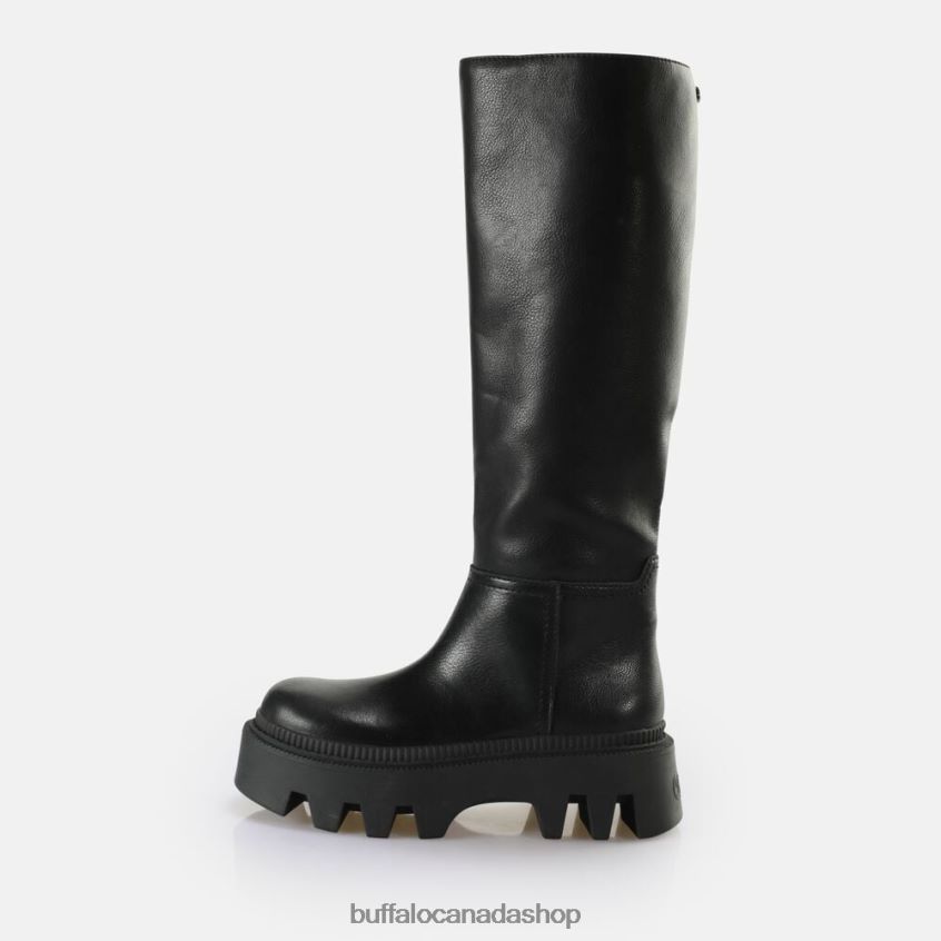 Flora Boot Boot vegan Black Buffalo ZL64TZ361 |Boots