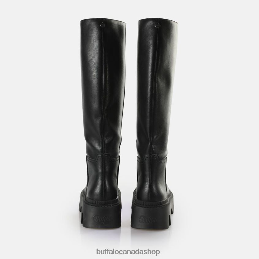 Flora Boot Boot vegan Black Buffalo ZL64TZ361 |Boots
