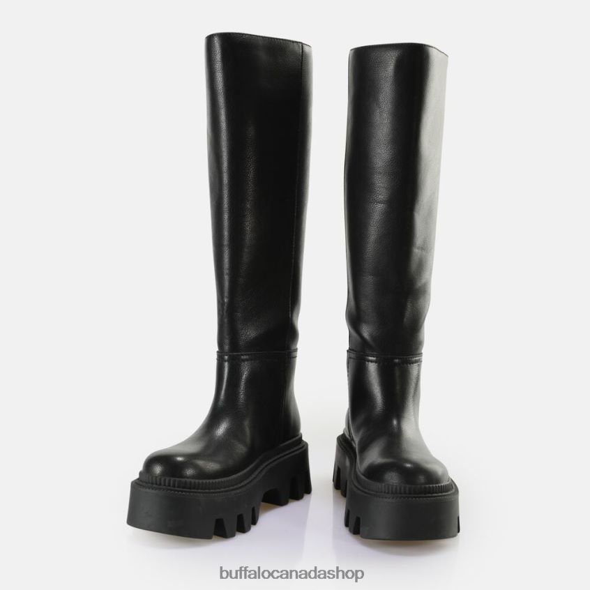 Flora Boot Boot vegan Black Buffalo ZL64TZ361 |Boots