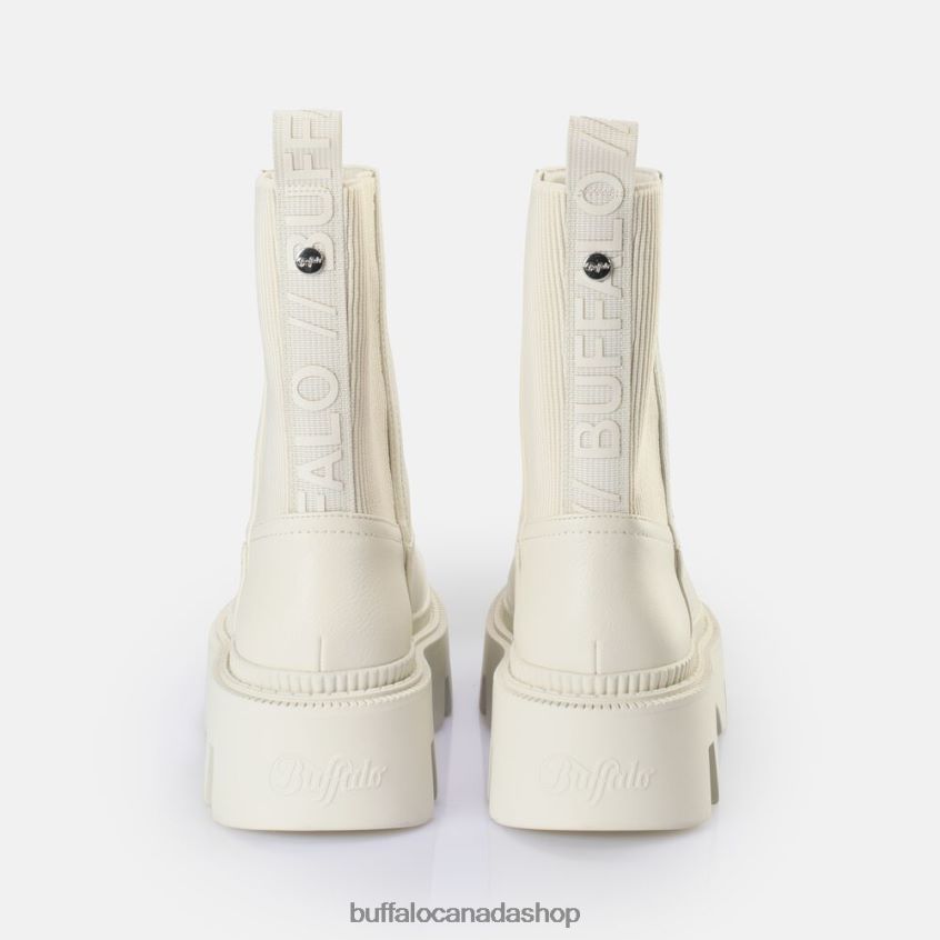 Flora Chelsea HI Boot vegan Cream Buffalo ZL64TZ615 |Boots