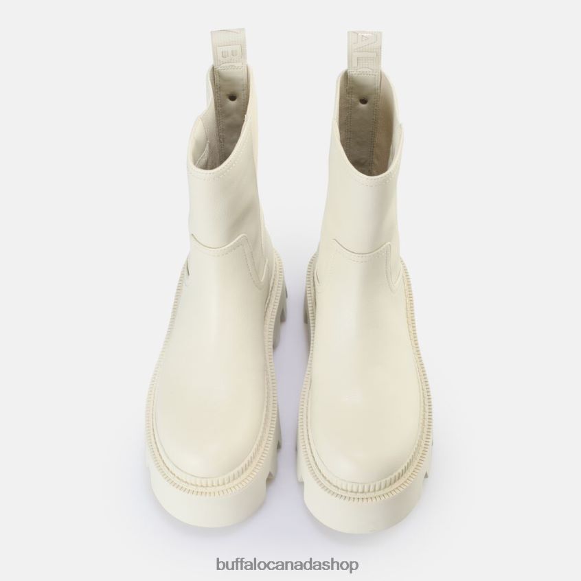 Flora Chelsea HI Boot vegan Cream Buffalo ZL64TZ615 |Boots