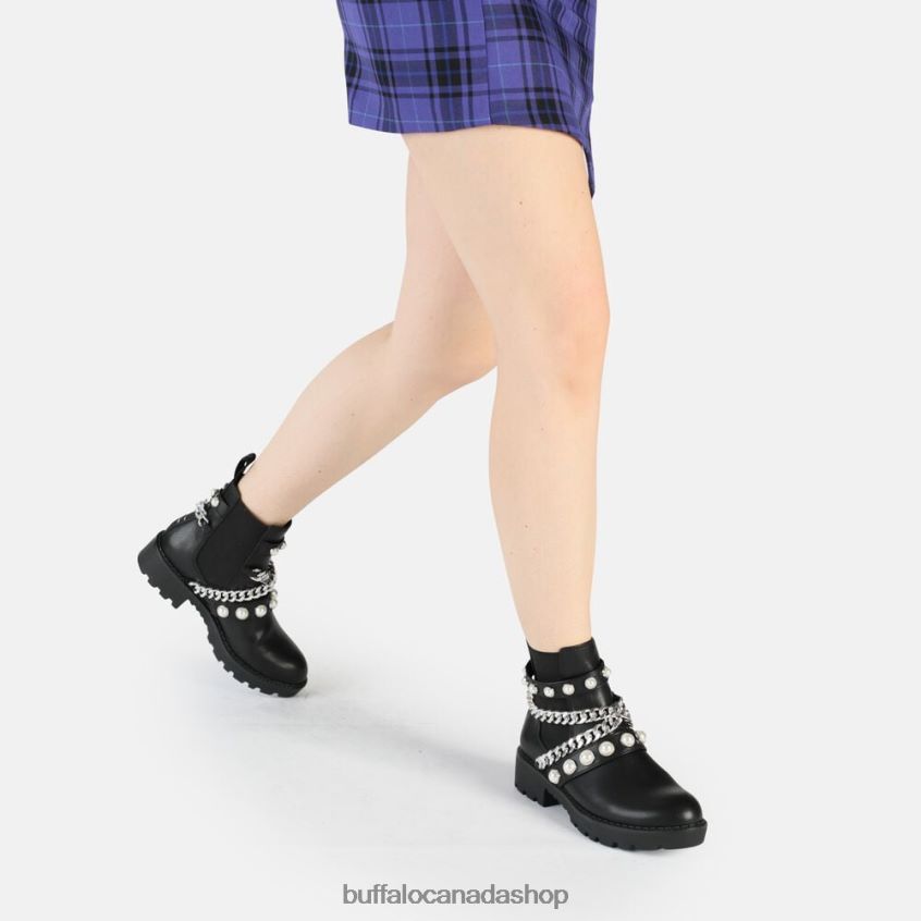 Wave Pearl Chelsea Boot vegan Black Buffalo ZL64TZ618 |Boots