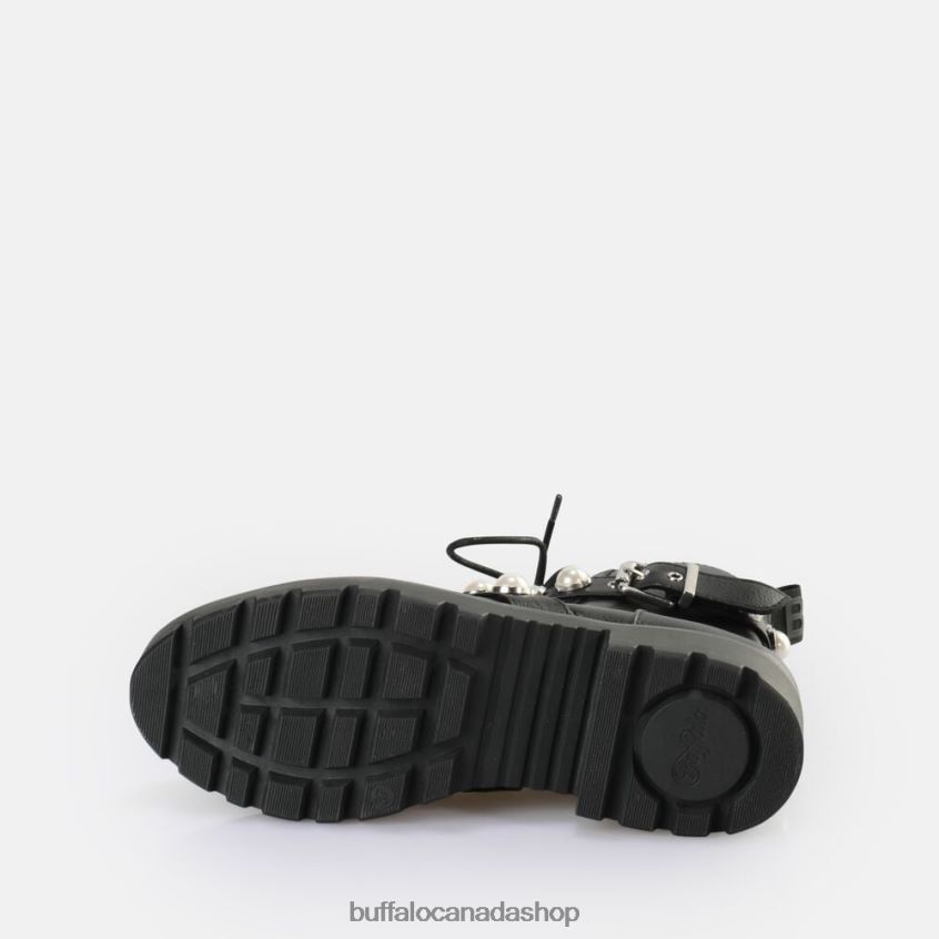 Wave Pearl Laceup MID Boot vegan Black Buffalo ZL64TZ484 |Boots