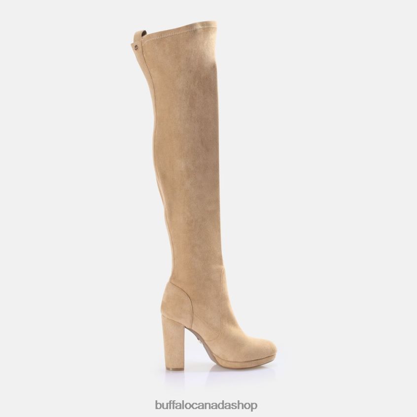 Amy overknee boot vegan Cream Buffalo ZL64TZ760 |Boots