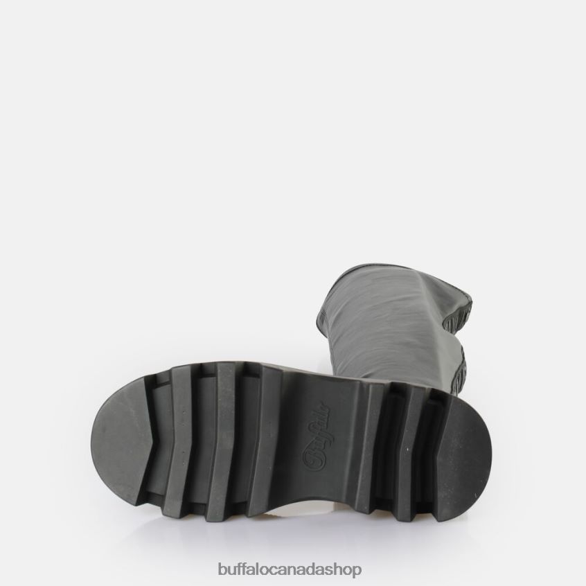 Flora overknee boot vegan Black Buffalo ZL64TZ633 |Boots