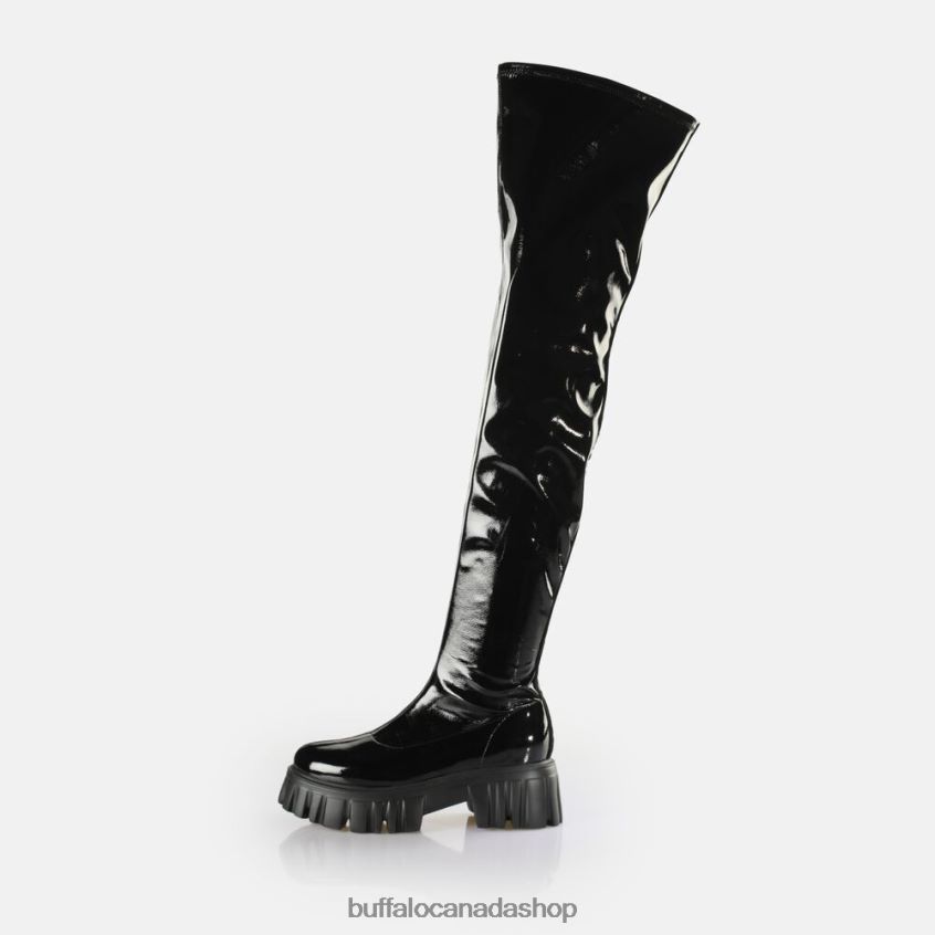 Lion Over Boot vegan Black Buffalo ZL64TZ634 |Boots