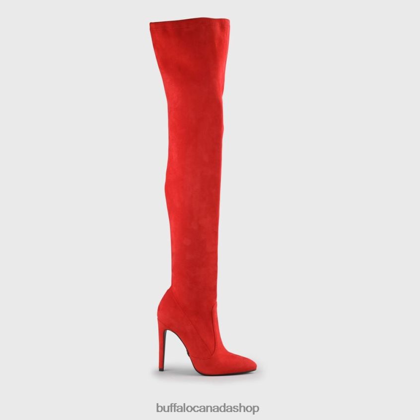 Marjorie Over-the-knee vegan Red Buffalo ZL64TZ104 |Boots