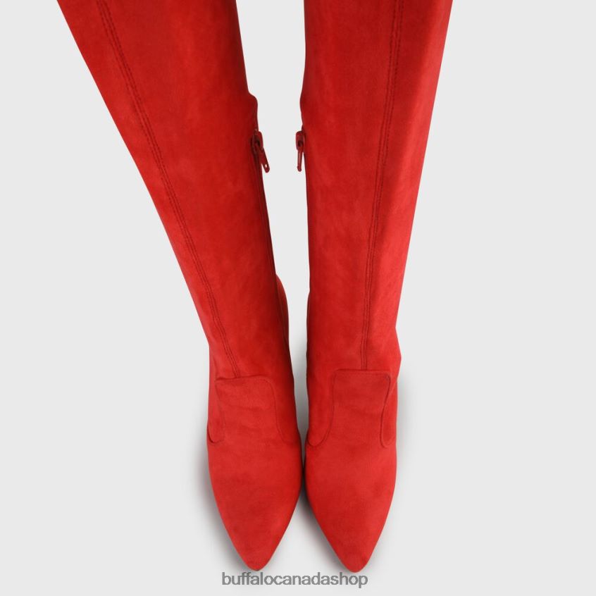 Marjorie Over-the-knee vegan Red Buffalo ZL64TZ104 |Boots