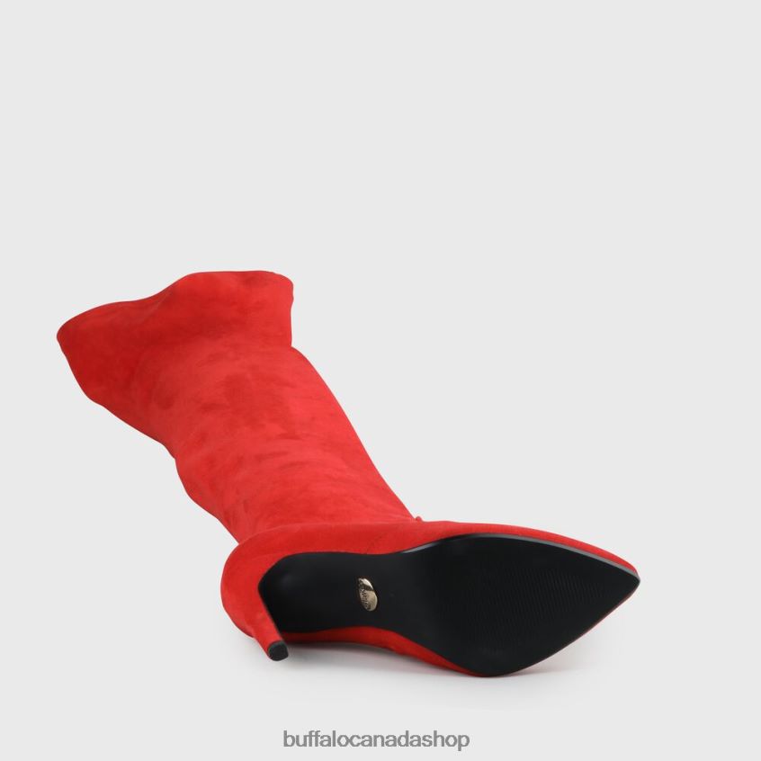 Marjorie Over-the-knee vegan Red Buffalo ZL64TZ104 |Boots