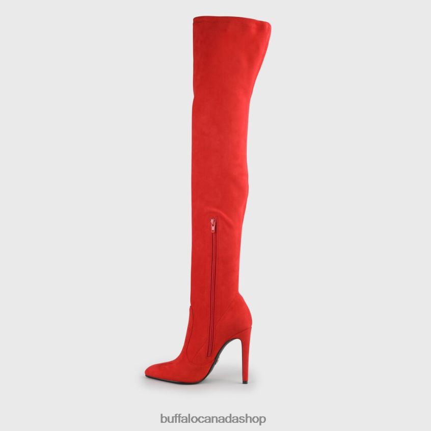 Marjorie Over-the-knee vegan Red Buffalo ZL64TZ104 |Boots