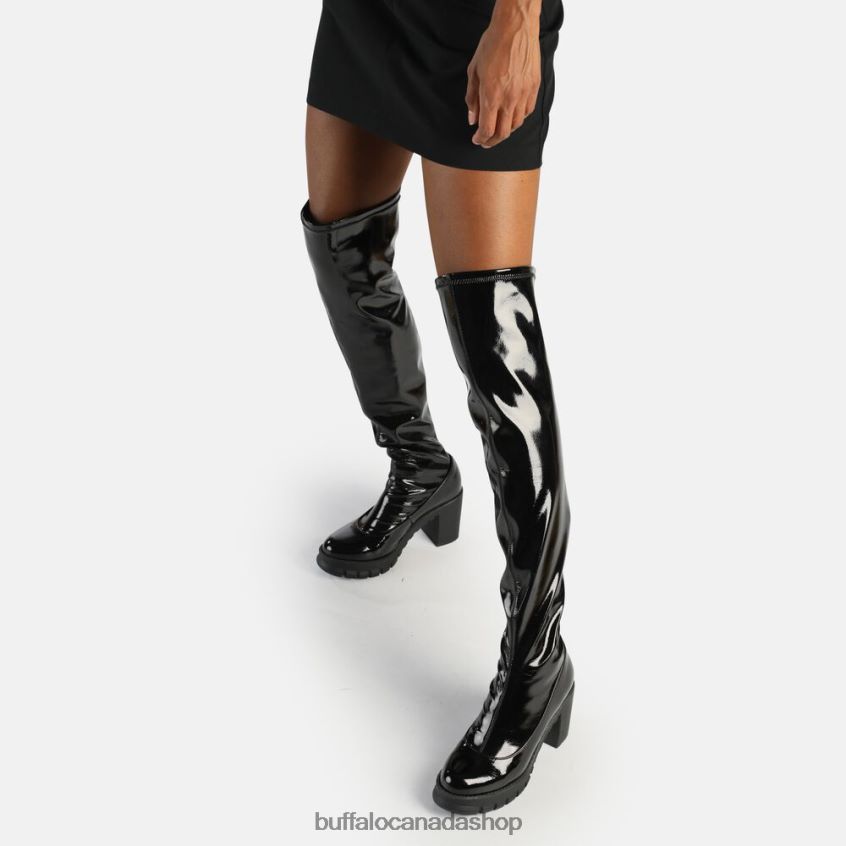 Oslo Over Boot vegan Black Buffalo ZL64TZ824 |Boots