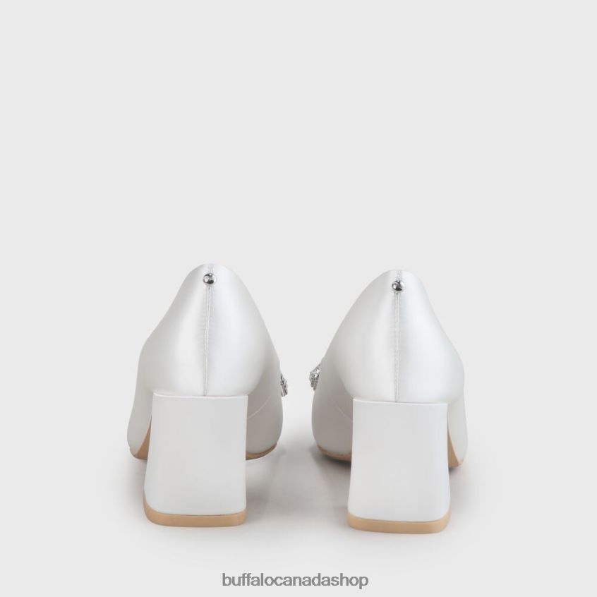Ester Pump Ivory Buffalo ZL64TZ879 |Heels