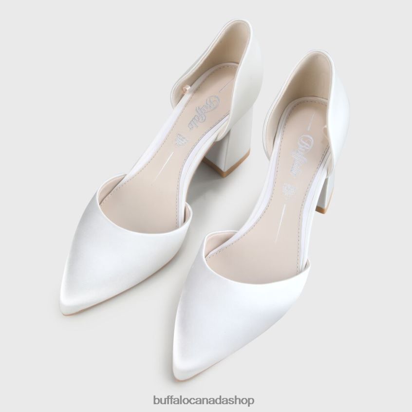 Flora Pump Ivory Buffalo ZL64TZ671 |Heels