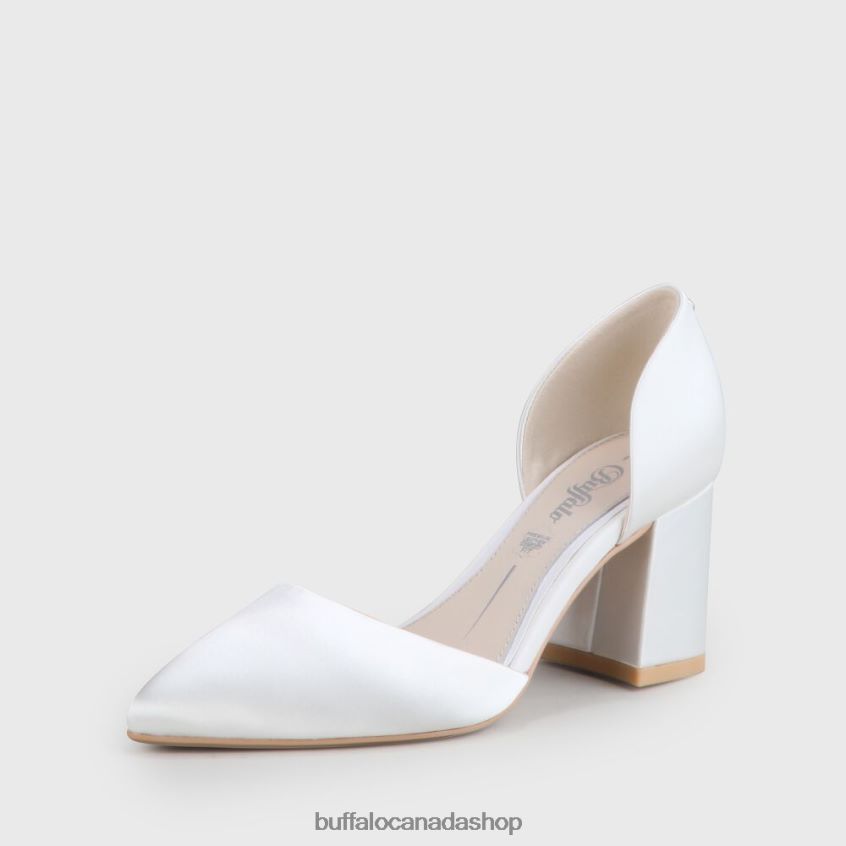 Flora Pump Ivory Buffalo ZL64TZ671 |Heels