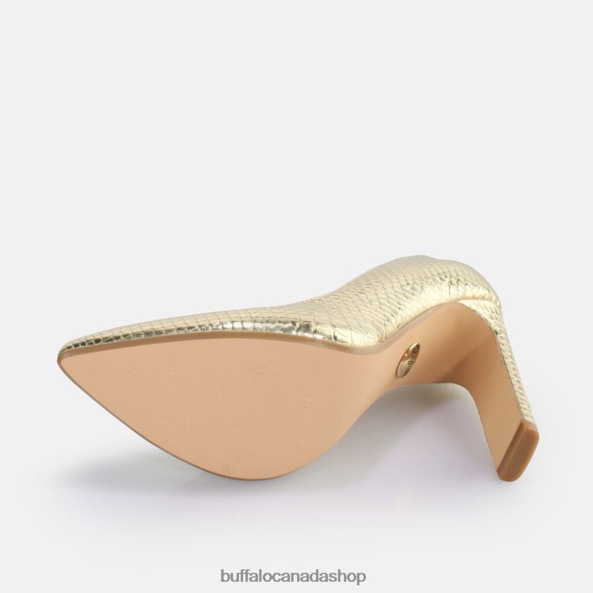 Jolie Pump vegan Snake Gold Buffalo ZL64TZ184 |Heels