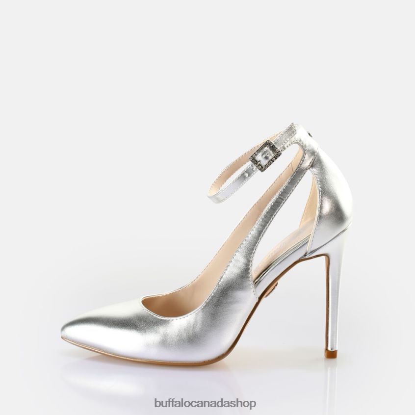 Juliet Sling Pump Pump vegan Silver Buffalo ZL64TZ813 |Heels