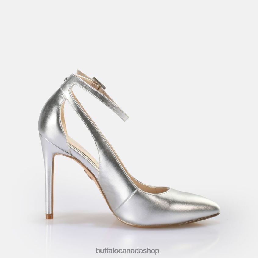 Juliet Sling Pump Pump vegan Silver Buffalo ZL64TZ813 |Heels