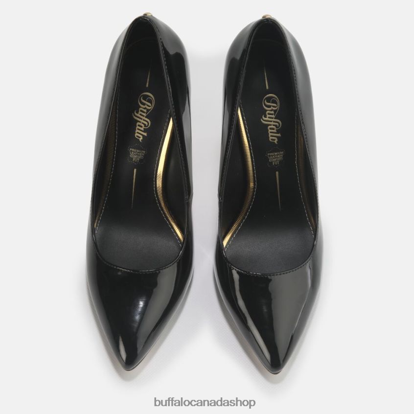 Juliette Pump Black Buffalo ZL64TZ394 |Heels